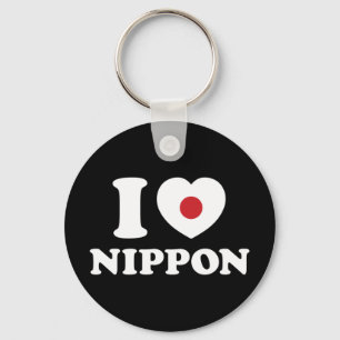Ik hou van NIPPON-sleutelhanger Sleutelhanger