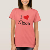 Ik hou van Nixon T-shirt (Voorkant)