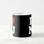 Ik hou van NJ Heart New Jersey Koffiemok (Center)