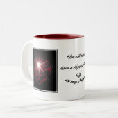 Ik hou van NKOTB Tweekleurige Koffiemok (Voorkant links)