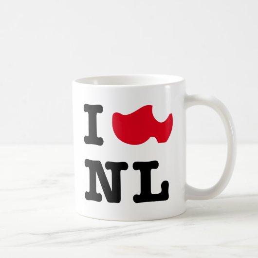 Ik hou van NL Koffiemok (Rechts)