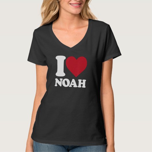 Ik hou van Noah - Ik hart Noah T-shirt (Voorkant)