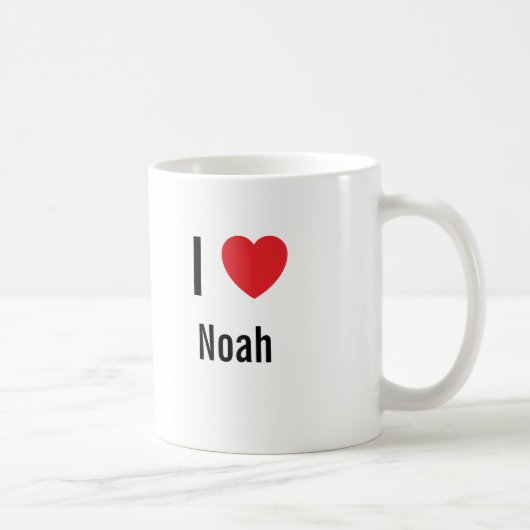 Ik hou van Noah Koffiemok (Rechts)