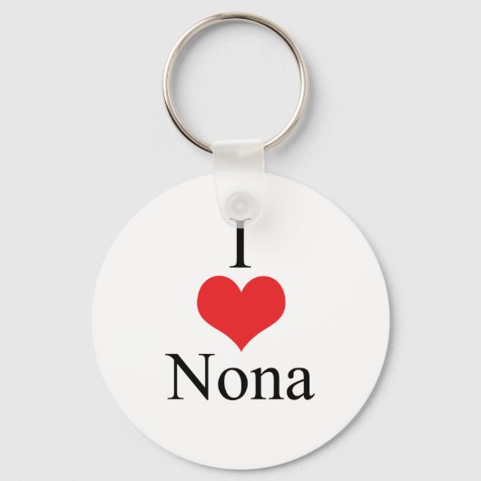 Ik hou van Nona Sleutelhanger (Voorkant)