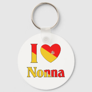 Ik hou van Nonna Sleutelhanger
