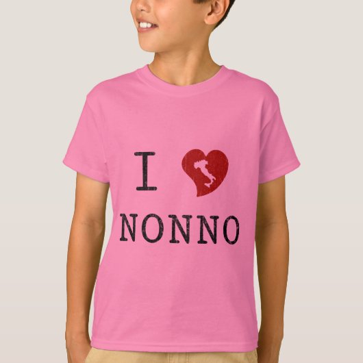 Ik hou van Nonno T-shirt (Voorkant)