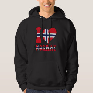 Ik hou van Noorwegen en ben er trots op dat ik een Hoodie