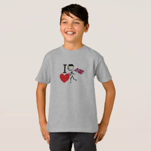 Ik hou van Noorwegen T-shirt