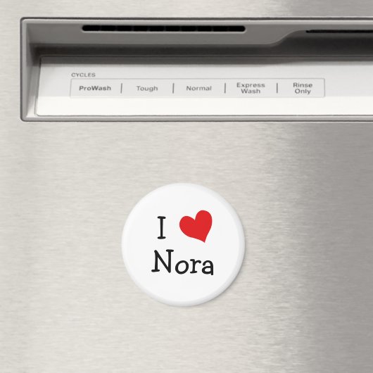 Ik hou van Nora Magneet (Insitu (Vaatwasser))