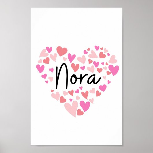 Ik hou van Nora Poster (Voorkant)