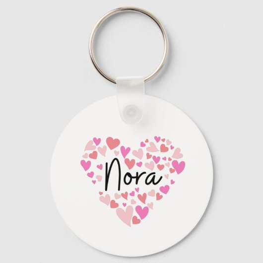 Ik hou van Nora Sleutelhanger (Voorkant)
