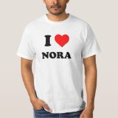 Ik hou van Nora T-shirt (Voorkant)