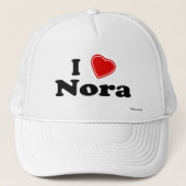 Ik hou van Nora Trucker Pet (Voorkant)