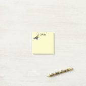 Ik hou van normale grijze cockatiels post-it® notes (Op bureau)