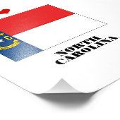 Ik hou van North Carolina Foto Afdruk (Hoek)