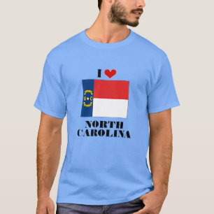 Ik hou van North Carolina T-shirt