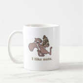 Ik hou van noten koffiemok (Links)
