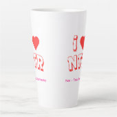 Ik hou van NTR Latte Mok (Voorkant)