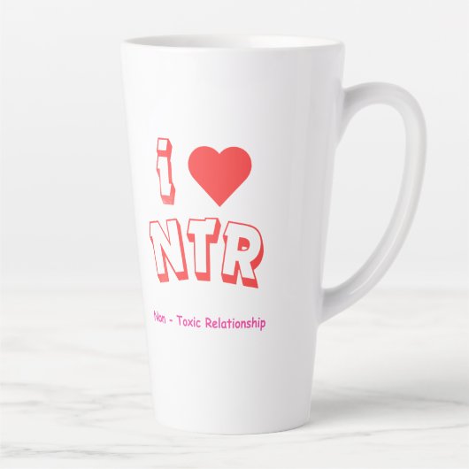 Ik hou van NTR Latte Mok (Rechts)