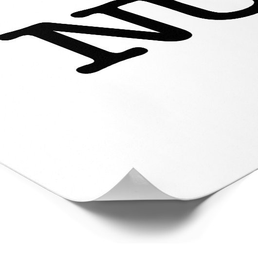 Ik hou van Nukes Poster (Hoek)