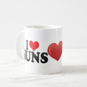 Ik hou van NUNS Koffiemok (Voorkant links)