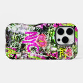 Ik hou van NY City graffiti iPhone Hoesje (Achterkant horizontaal)