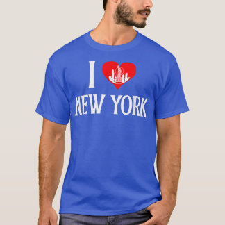 Ik hou van NY Ik hoor New York City NYC Family Tra T-shirt