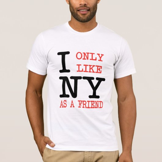Ik hou van NY T-shirt (Voorkant)