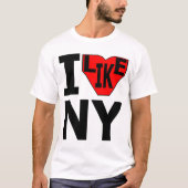 Ik hou van NY T-Shirt (Voorkant)