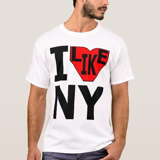 Ik hou van NY T-Shirt (Voorkant)