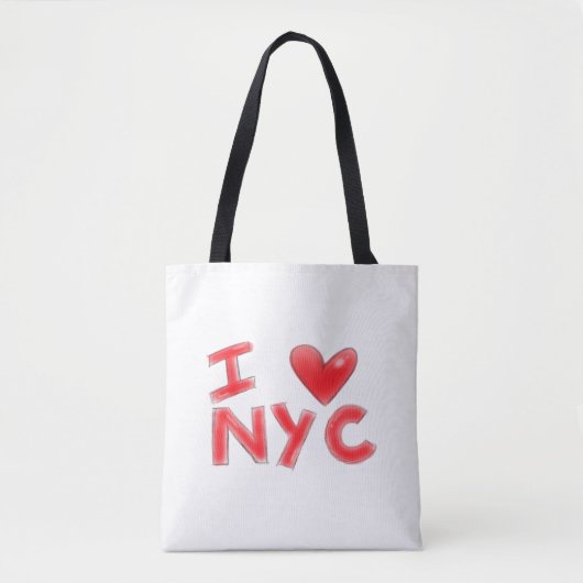 Ik hou van NYC Classic Tote Bag (Voorkant)