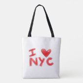 Ik hou van NYC Classic Tote Bag (Achterkant)