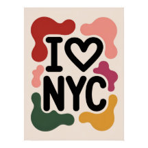 Ik hou van nyc pop art