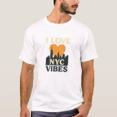 Ik hou van NYC Vibes T-shirt (Voorkant)