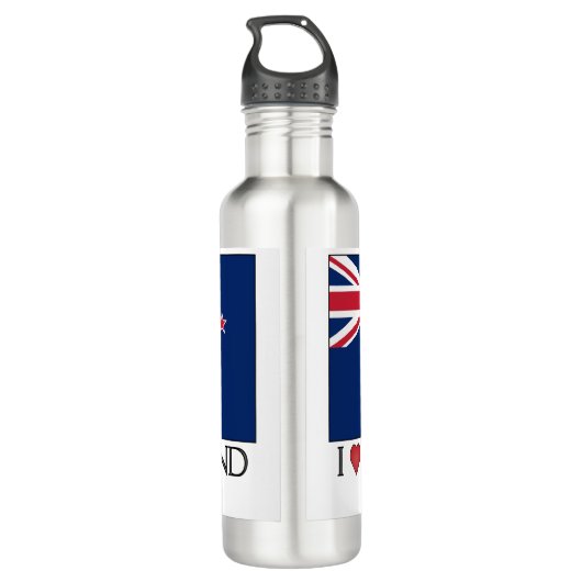 Ik hou van NZ waterfles Waterfles (Achterkant)