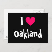 Ik hou van Oakland Briefkaart (Voorkant / Achterkant)