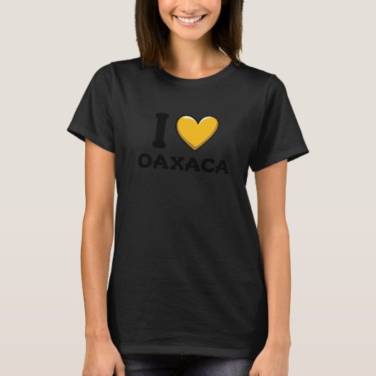 Ik hou van Oaxaca Mexico  6 T-shirt (Voorkant)