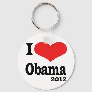 Ik hou van Obama4x4 Sleutelhanger