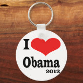 Ik hou van Obama4x4 Sleutelhanger (Voorkant)