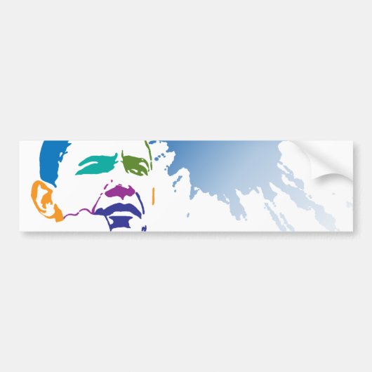 Ik hou van Obama Bumpersticker (Voorkant)
