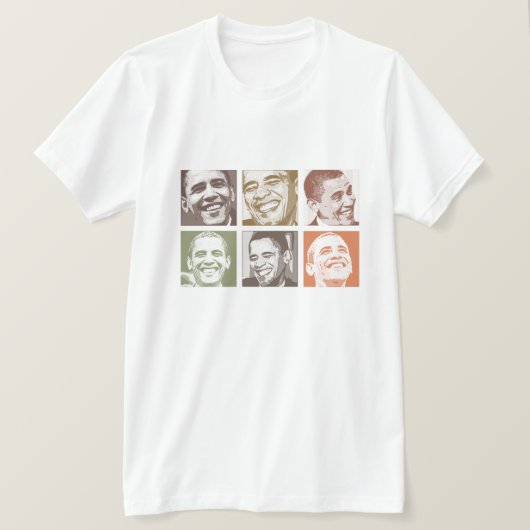 Ik hou van Obama T-shirt (Design voorkant)
