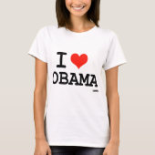 Ik hou van Obama T-shirt (Voorkant)