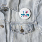 Ik hou van ObamaCare Ronde Button 5,7 Cm (In situ)