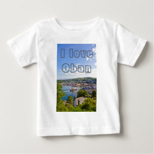Ik hou van Oban, aanpasbaar aan shirt
