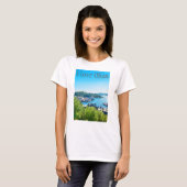 Ik hou van Oban, gepersonaliseerde T-shirt (Voorkant volledig)