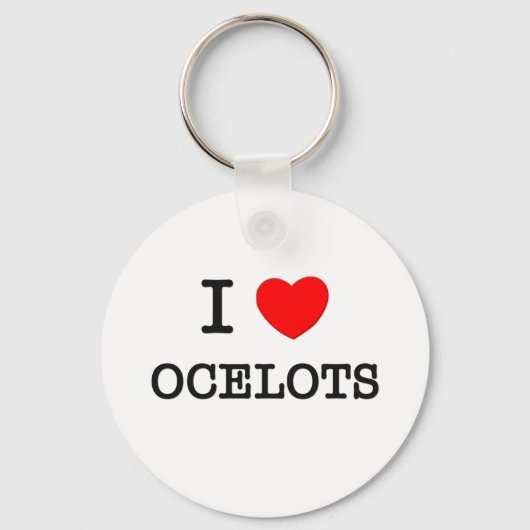 Ik hou van OCELOTS Sleutelhanger (Voorkant)
