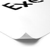 Ik hou van oefening poster (Hoek)