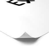 Ik hou van oefening poster (Hoek)