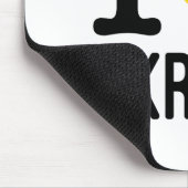 Ik hou van Oekraïense hartslag Oekraïense vlag Muismat (Hoek)