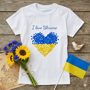 Ik hou van Oekraïne. Oekraïne Steun. T-shirt